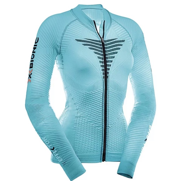 X-Bionic Tops - X-Bionic Biking Long Full Zip Cycling Shirt